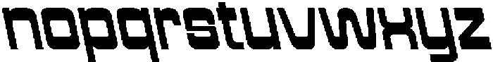CS Strider Reverse Italic otf (400) Font LOWERCASE