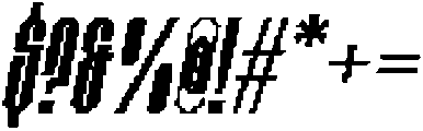 CS Striker Pixel Regular otf (400) Font OTHER CHARS