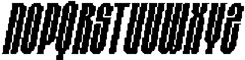 CS Striker Pixel Regular otf (400) Font UPPERCASE
