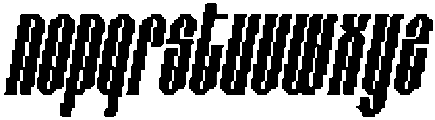 CS Striker Pixel Regular otf (400) Font LOWERCASE