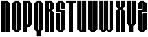CS Striker Regular otf (400) Font UPPERCASE