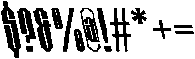 CS Striker Reverse Italic otf (400) Font OTHER CHARS