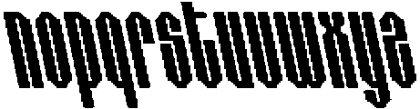 CS Striker Reverse Italic otf (400) Font LOWERCASE