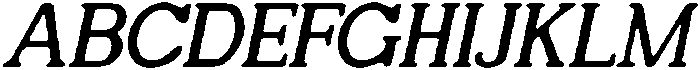 CS Sullivan Drawn Italic otf (400) Font UPPERCASE