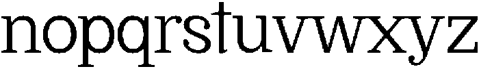 CS Sullivan Regular otf (400) Font LOWERCASE
