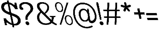 CS Sullivan Reverse Italic otf (400) Font OTHER CHARS