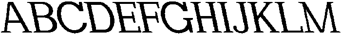 CS Sullivan Reverse Italic otf (400) Font UPPERCASE