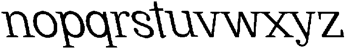 CS Sullivan Reverse Italic otf (400) Font LOWERCASE