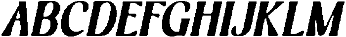 CS Susan Drawn Italic otf (400) Font UPPERCASE