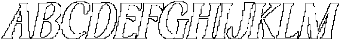 CS Susan Pixel Outline otf (400) Font
