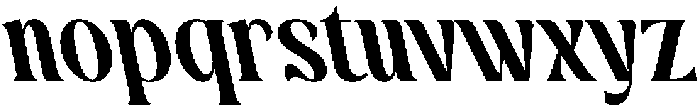 CS Susan Reverse Italic otf (400) Font LOWERCASE
