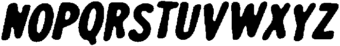 CS Swiper Drawn Italic otf (400) Font UPPERCASE