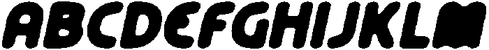 CS Syberic Drawn Italic otf (400) Font UPPERCASE