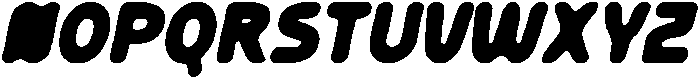CS Syberic Drawn Italic otf (400) Font UPPERCASE