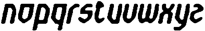 CS Travis Drawn Italic otf (400) Font LOWERCASE