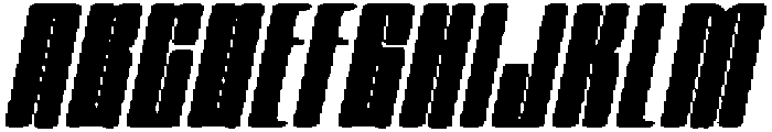 CS Vagabond Drawn Italic otf (400) Font UPPERCASE