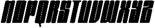 CS Vagabond Drawn Italic otf (400) Font UPPERCASE