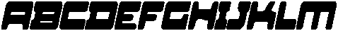 CS Valtrix Drawn Italic otf (400) Font UPPERCASE