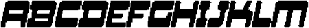 CS Valtrix Pixel Regular otf (400) Font UPPERCASE