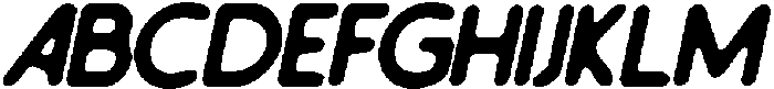 CS Vamous Drawn Italic otf (400) Font UPPERCASE