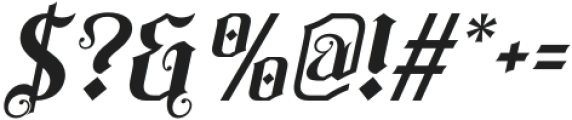 CS Verity Italic otf (400) Font OTHER CHARS