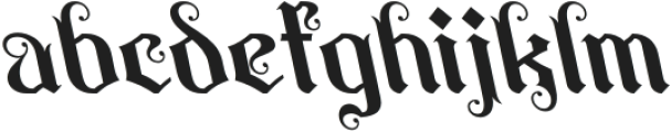 CS Verity Reverse Italic otf (400) Font LOWERCASE