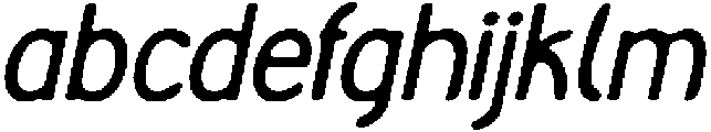 CS Vickie Drawn Italic otf (400) FONT