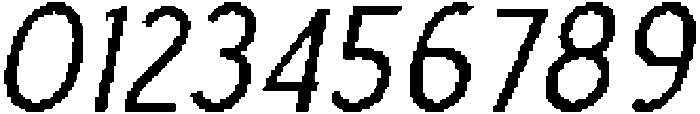 CS Vickie Pixel Regular otf (400) Font OTHER CHARS