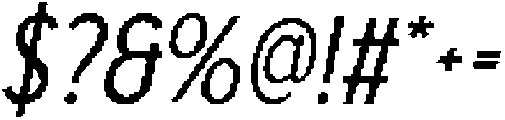 CS Vickie Pixel Regular otf (400) Font OTHER CHARS