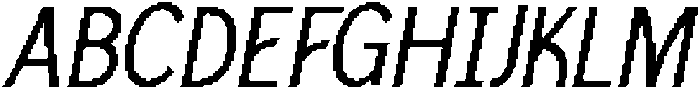 CS Vickie Pixel Regular otf (400) Font UPPERCASE