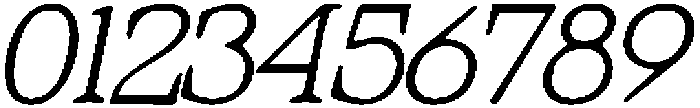 CS Victoria Drawn Italic otf (400) Font OTHER CHARS
