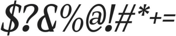 CS Vincero Italic otf (400) Font OTHER CHARS