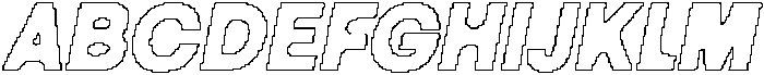 CS Violeta Pixel Outline otf (400) Font UPPERCASE