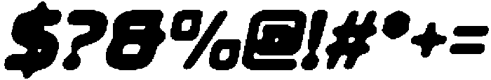 CS Visible Drawn Italic otf (400) Font OTHER CHARS