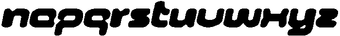 CS Visible Drawn Italic otf (400) Font LOWERCASE