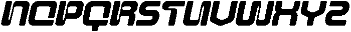 CS Visible Italic otf (400) Font UPPERCASE