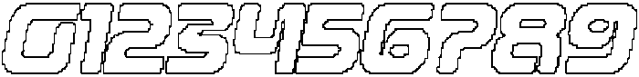 CS Visible Pixel Outline otf (400) Font OTHER CHARS