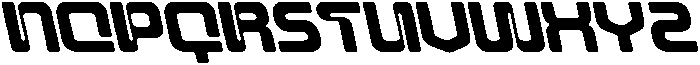CS Visible Reverse Italic otf (400) Font UPPERCASE