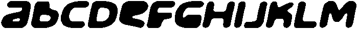CS Vision Drawn Italic otf (400) Font UPPERCASE