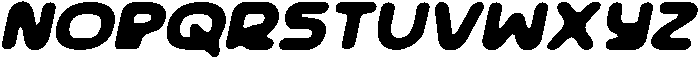 CS Vision Drawn Italic otf (400) Font UPPERCASE