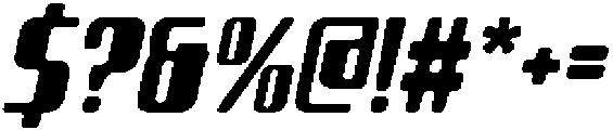 CS Vontech Drawn Italic otf (400) Font OTHER CHARS