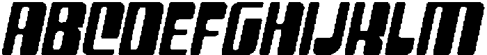 CS Vontech Drawn Italic otf (400) Font UPPERCASE
