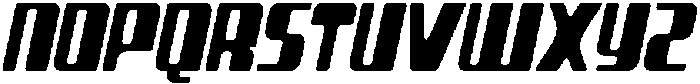 CS Vontech Drawn Italic otf (400) Font UPPERCASE