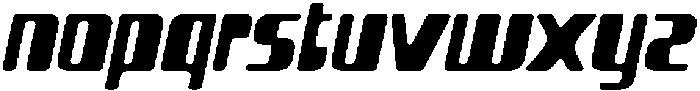 CS Vontech Drawn Italic otf (400) Font LOWERCASE