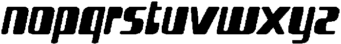 CS Vontech Italic otf (400) Font LOWERCASE