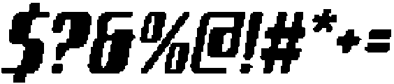 CS Vontech Pixel Regular otf (400) Font OTHER CHARS