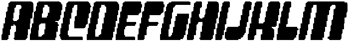 CS Vontech Pixel Regular otf (400) Font UPPERCASE