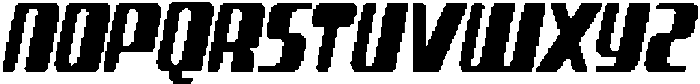 CS Vontech Pixel Regular otf (400) Font UPPERCASE