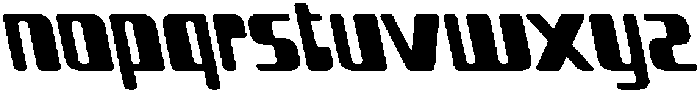 CS Vontech Reverse Italic otf (400) Font LOWERCASE
