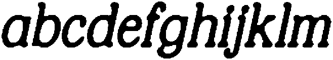 CS Wagner Drawn Italic otf (400) FONT